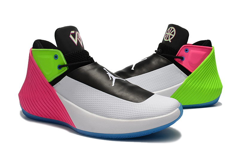 Jordan Why Not Zero.1 White Black Green Pink Blue Shoes